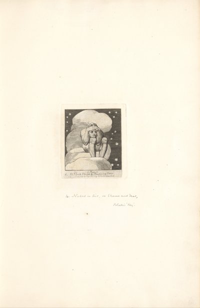 For kønnene- Paradisets porte, plade 6, luft af William Blake