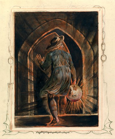 Jerusalem, Plade 1, Frontispice af William Blake
