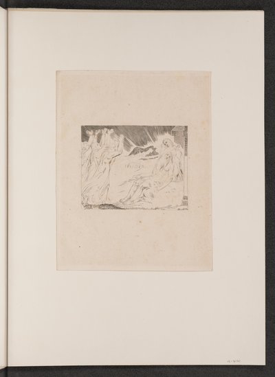 Jobs trøster, 1825. af William Blake