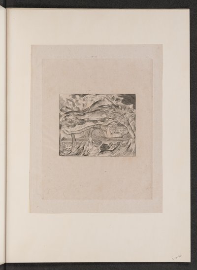 Jobs onde drømme, 1825. af William Blake