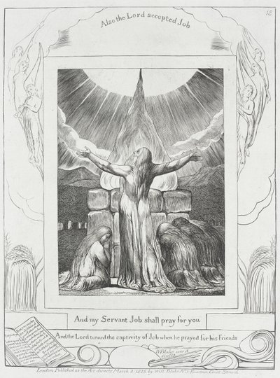 Jobs bøn hørt af William Blake