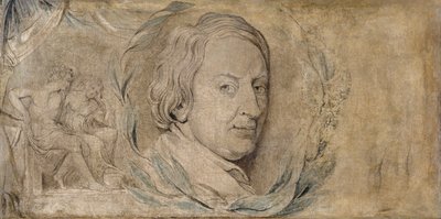 John Dryden, ca. 1800 (tempera på lærred) af William Blake