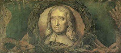 John Milton, ca. 1800-03 (tempera på lærred) af William Blake