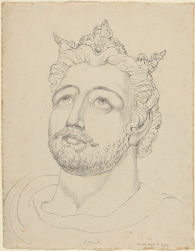 Kong Knud af William Blake
