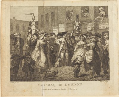 maj-dag i London, 1784. af William Blake