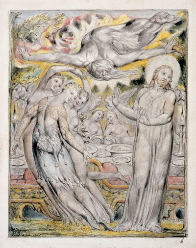 PD.18-1950 Kristus nægtede banketten tilbudt af Satan, fra 