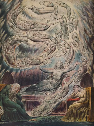 Dronning Katherines drøm, c1825 af William Blake