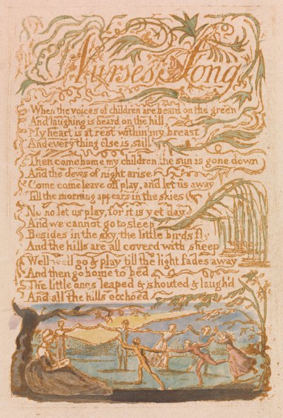 Innocence Songs, Plate 22, Nurse