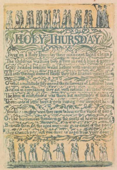 Sange om uskyld og oplevelse, plade 24, "The Divine Image" (Bentley 18) af William Blake