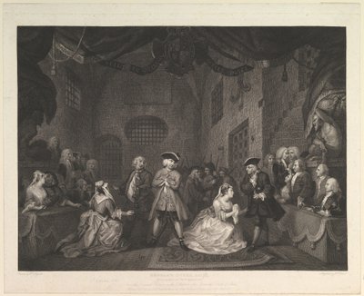 The Beggars Opera, Act III, 1790. af William Blake