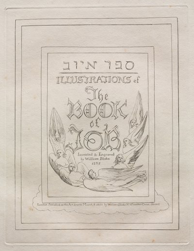 Jobs Bog, 1825. af William Blake