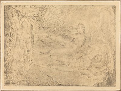 The Chaining of Orc, 1812. af William Blake