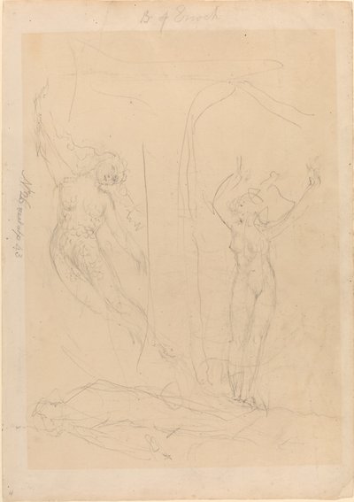Menneskenes Datter bliver en Sirene af William Blake