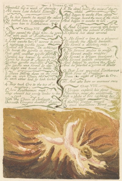 The First Book of Urizen, plade 19, 