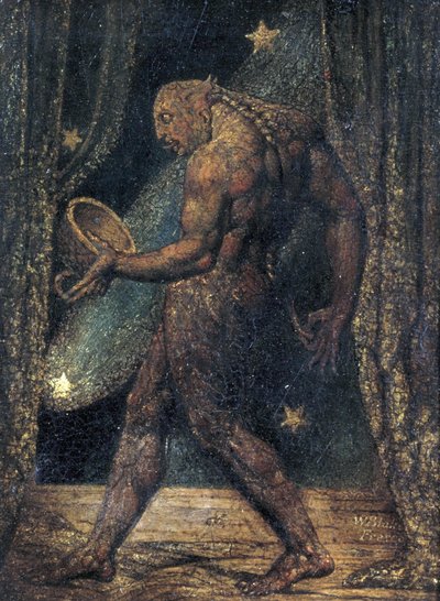Spøgelsen af en loppe af William Blake