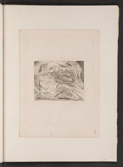 Herren, der svarer Job ud af hvirvelvinden af William Blake