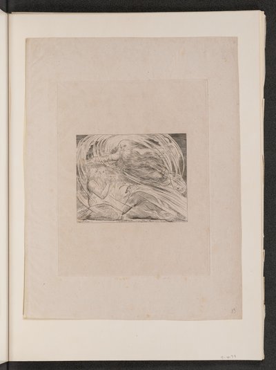Herren svarer job ud af hvirvelvinden, 1825. af William Blake