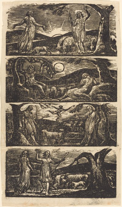 Pastoralerne af Virgil af William Blake