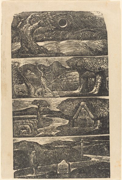 The Pastorals of Virgil, 1821. af William Blake