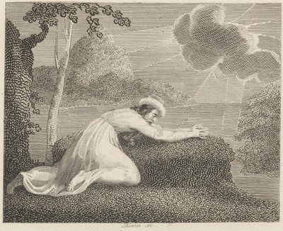 Perseren, Solen og Skyen af William Blake