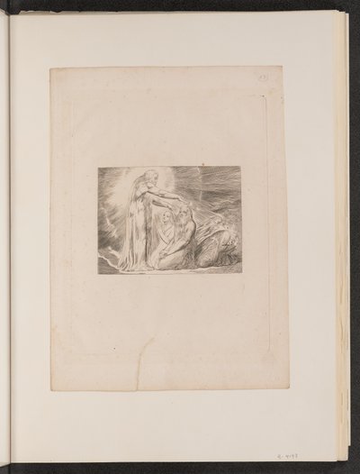 Kristi syn, 1825. af William Blake