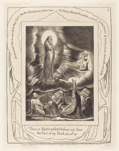 Synet af Elifaz, af William Blake