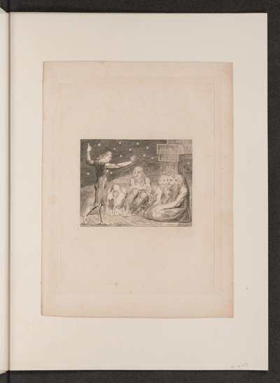 Elihus vrede af William Blake