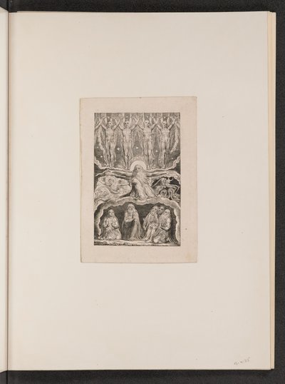 Da morgenstjernerne sang sammen, 1825. af William Blake