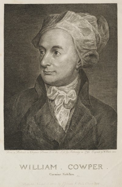 William Cowper, 1802. af William Blake