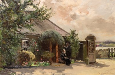 Balgay Lodge, Dundee (olie på lærred) af William Bradley Lamond