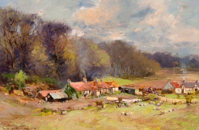 Bog Earn, Fife [eller Fife Scene] af William Bradley Lamond