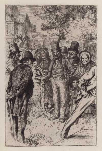 En slyngeløs, fushionless wratch (gravering) af William Brassey (after) Hole