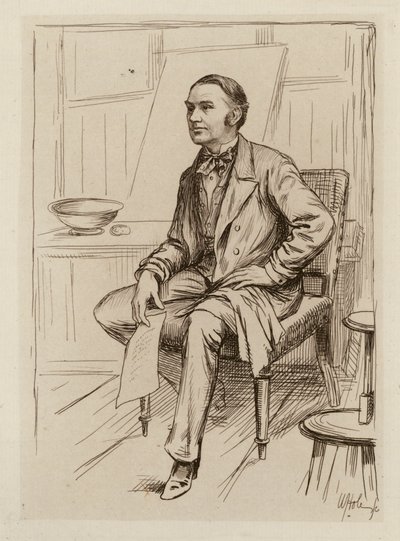 Thomas Annandale, professor i klinisk kirurgi (kobberstik) af William Brassey (after) Hole