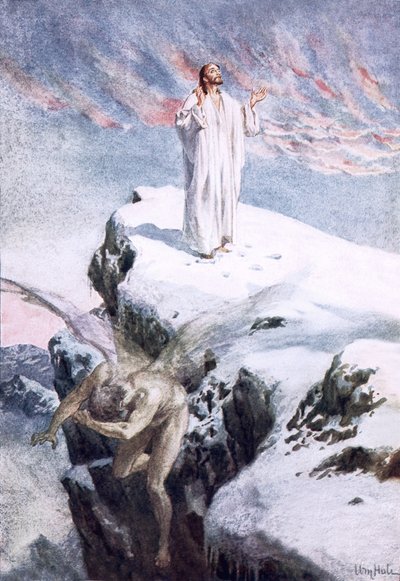 "Få dig herfra, Satan" af William Brassey Hole