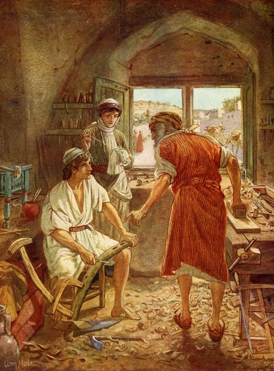 Jesus som ung mand - Bibelen af William Brassey Hole