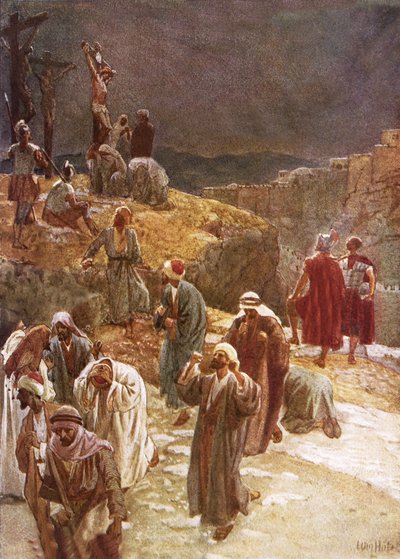 Jesus opgiver ånden af William Brassey Hole