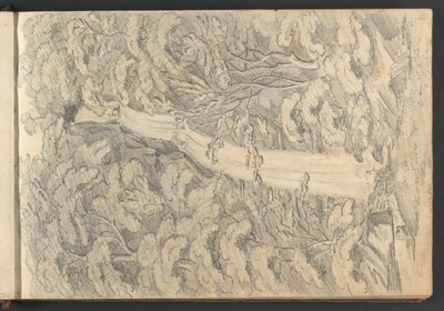 Lidford Fall af William Brockedon