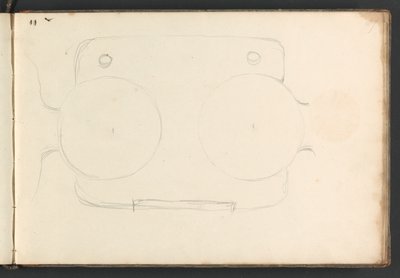 Skitse af en ukendt enhed af William Brockedon