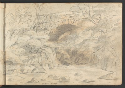 South Brent Bridge af William Brockedon