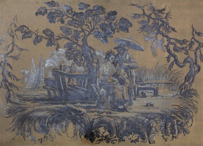 Chinoiserie (olie på lærred) af William Bruce Ellis Ranken
