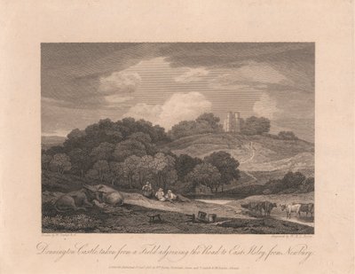 Donnington Castle af William Byrne