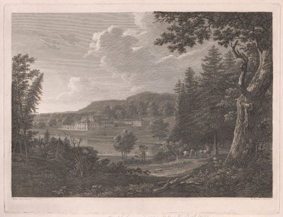Fonthill, som det var før hr. Beckfords ændringer af William Byrne