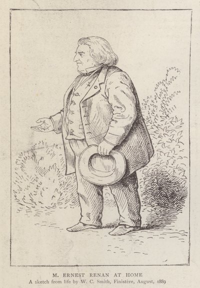 Ernest Renan, fransk filosof og religionshistoriker, herhjemme af William C. Smith