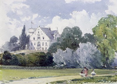 Souvenirs fra Rosenau, fødestedet for HKH Prinsgemalen, dronning Victorias mand af William Callow