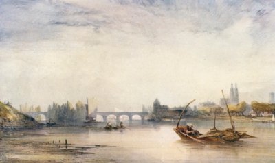 Tours (farvelitografi) af William Callow