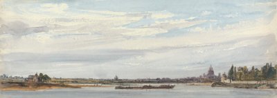 Udsigt over Paris fra Charenton af William Callow