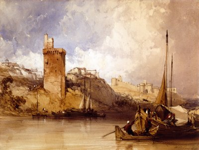 Villeneuve Les Avignon af William Callow