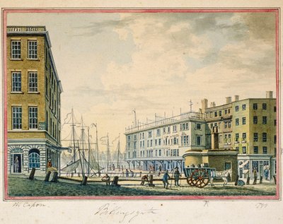 Billingsgate Market, London, 1799 af William Capon