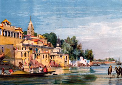 Cawnpore på Ganges, Indien, 1857. af William Carpenter