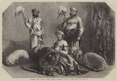 Tokaji Rao Holkar, indendørs af William Carpenter
